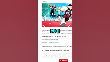 Arcade Basketball Script