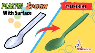 SolidWorks Spoon ‼️How to make Spoon in SOLIDWORKS