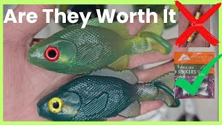 🔥GIVEAWAY NEWS🔥 BTS 4.5" Bluegill Swim Bait Mold & Band New Bottle Of M-F Manufacturing Motor Oil