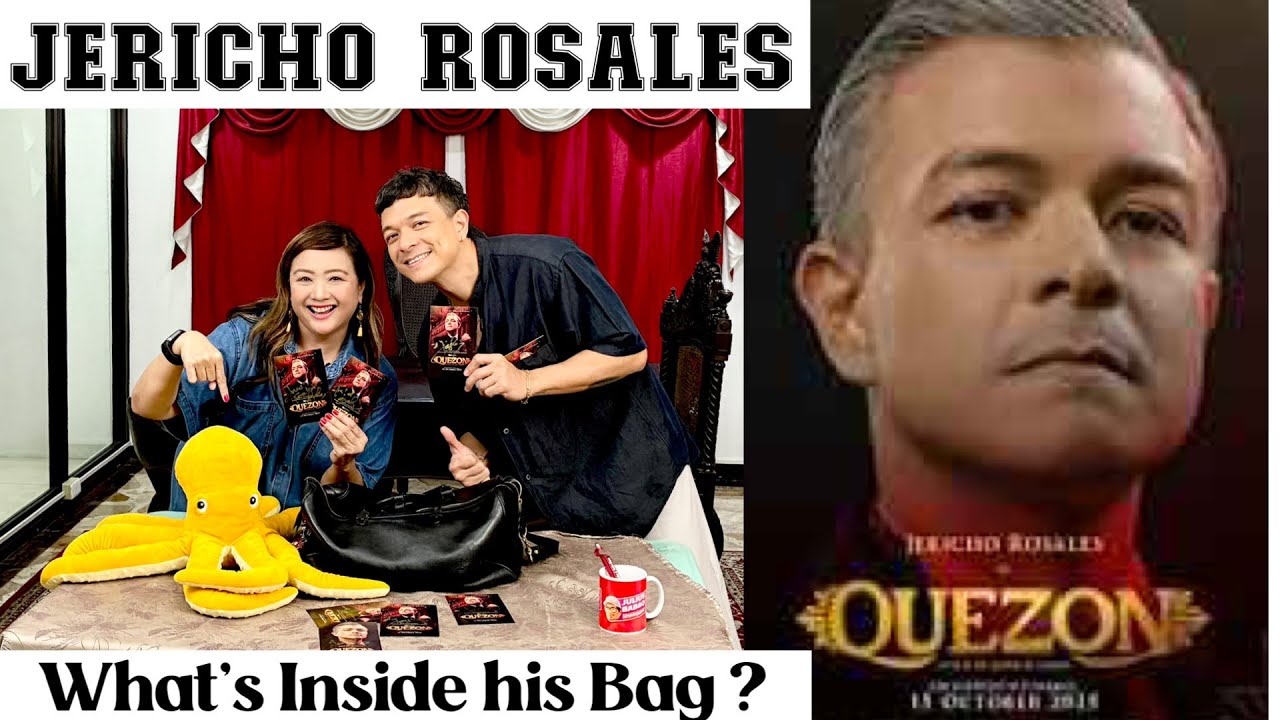 JERICHO ROSALES : Inside his BAG, his LIFE, his LOVE ♥️