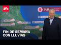Clima en México hoy 5 de junio 2026: Dos sistemas en formación en el Pacífico