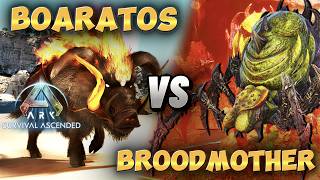 Boaratos Vs Broodmother Boss Solo, Ark Survival Ascended Island Boss Fight