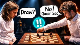Magnus Refused the DRAW and SACRIFICED His QUEEN! 😳