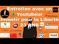 Entretien avec un youtubeurboursicoteur  investir pour la libert 23 ans actions et etf sur pea