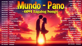 Mundo, Pano, Sana 🎵 Romantic OPM Top Hits 2024 🎵 Top Tagalog Acoustic Songs Cover Of All Time