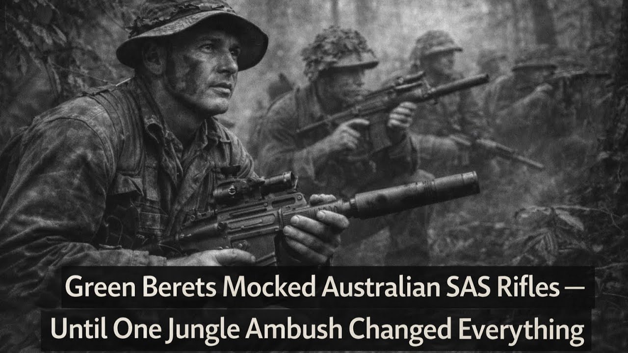 Green Berets Mocked Australian SAS Rifles — Until One Jungle Ambush Changed Everything