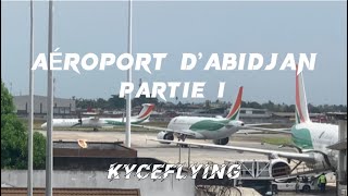 AÉROPORT INTERNATIONAL FÉLIX HOUPHOUET BOIGNY I A319 a320 a320né ; b788 b737 Q400