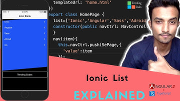 How to Design ionic 2 app Designing  List #5 Its Easy