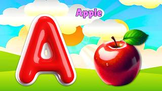ABC Phonics Song - Toddler Learning Video Songs , A for Apple , Nursery Rhymes , Alphabet song