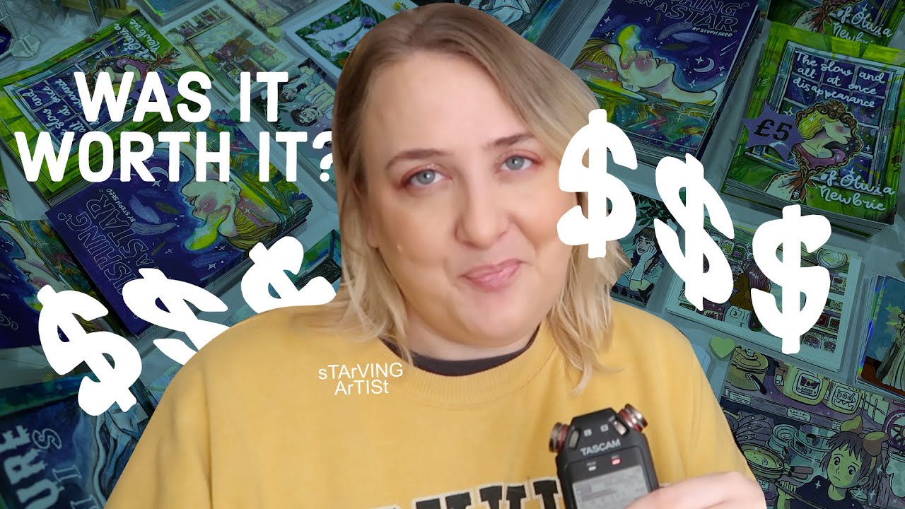 СКОЛЬКО Я ЗАРАБОТАЛ? На фестивале комиксов и иллюстраций Thought Bubble. Стоило ли оно того?