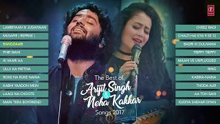 The best of arijit singh & neha kakkar songs 2017 vol 2 audio jukebox
t series