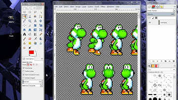 Recolor Sprites Sheets With Gimp