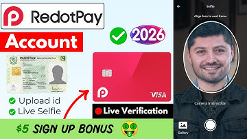 🔴 Live Verification: How to Create RedotPay Account & Get $5 Bonus 🎁 - 💳 Card Apply + Deposit Guide