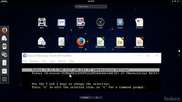 How to Reset Root Password in Fedora 27 Workstation