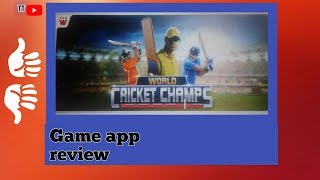 Game App review || World T20 Cricket Champs - 2017 screenshot 2