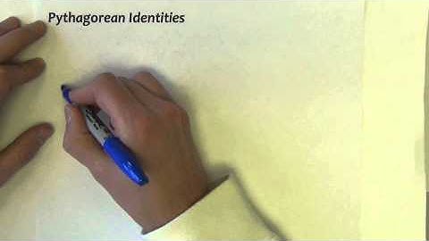 Trigonometry - Section 5.1 - Part 1