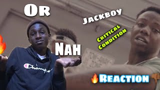 Jackboy critical condition (official video) (feat. YFN Luccy)  🔥OR NOT REACTION VIDEO