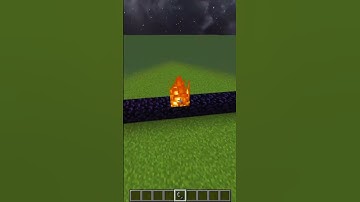How BIG can Be Nether Portal in Minecraft #shorts