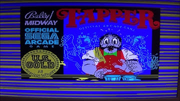 ZX Spectrum Loading Test - Tapper **NO GAMEPLAY JUST LOADING**