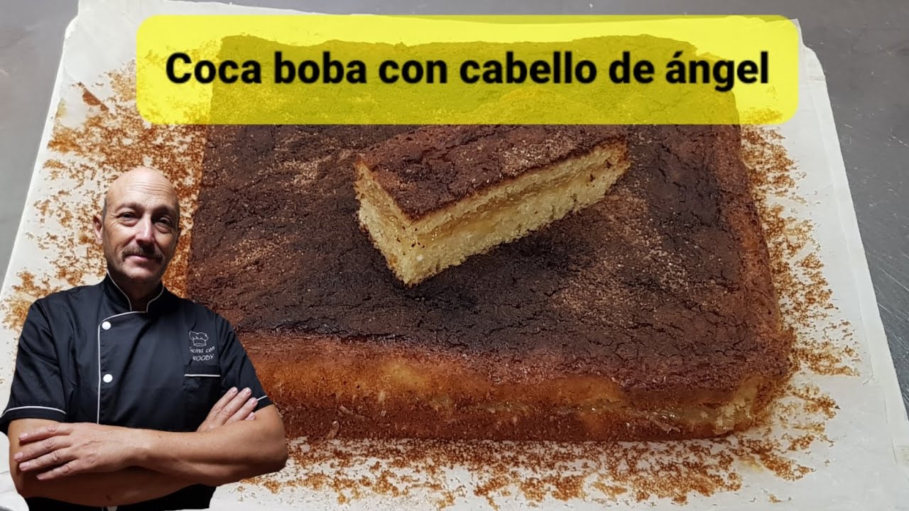 Coca boba con cabello de ángel