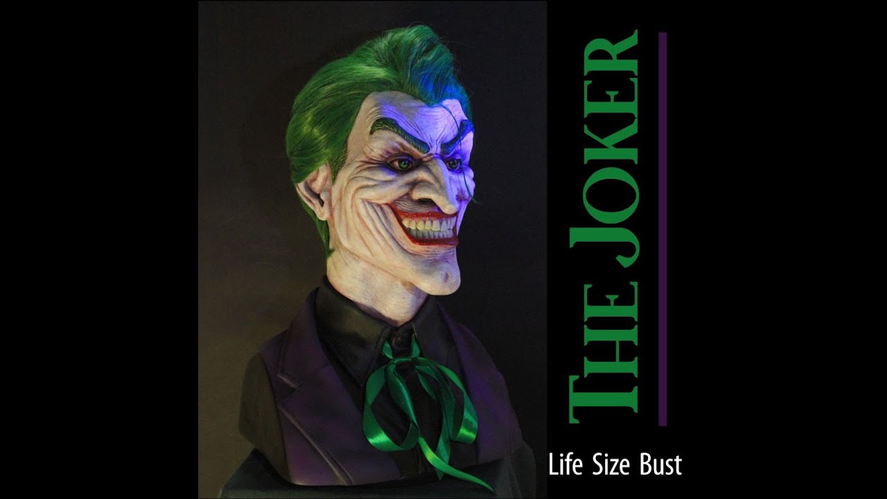 Production Peek: The Joker Life-Size Bust 