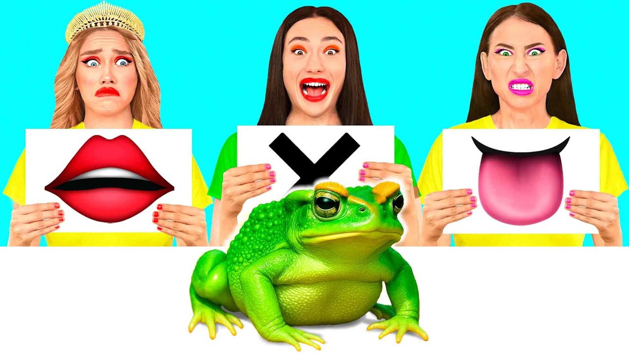 Откуси Лизни или Ничего Челлендж | Потрясающие Кухонные Хитрости от BaRaDa Challenge