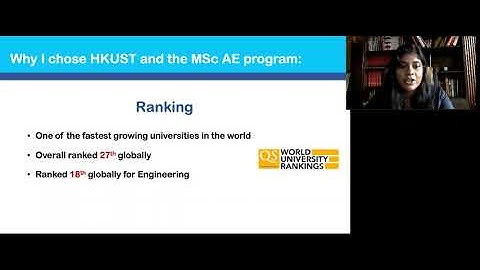 Student Sharing - APPUHAMY Dinithika (HKUST MSc AE Class of 2020)