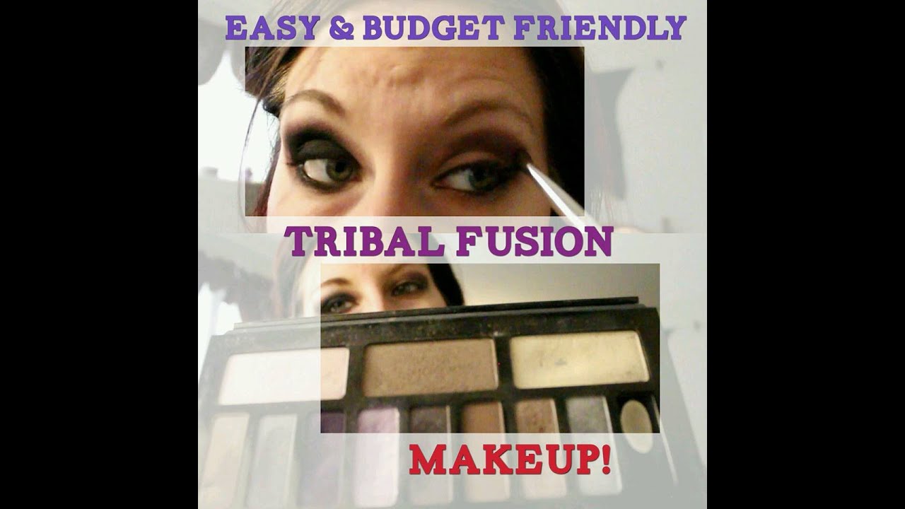 Tribal Fusion Smokey Eye Makeup