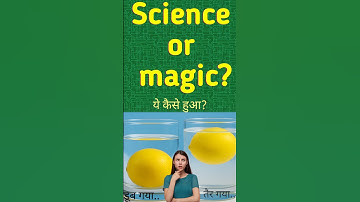 "Amazing Lemon Science Experiment 🍋 | Floating in Saltwater Explained" #trending #shorts #Orissa