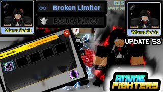 NEW OP DIVINE!! Update 58 ANIME FIGHTERS New Auras, New Gamepass, and New DIVINE!!!!