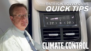Climate Control | Quick Tips | Patrick Volvo Cars