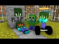 Very strong ZOMBIE BODY BUILDER + LOVE STORY - MINECRAFT