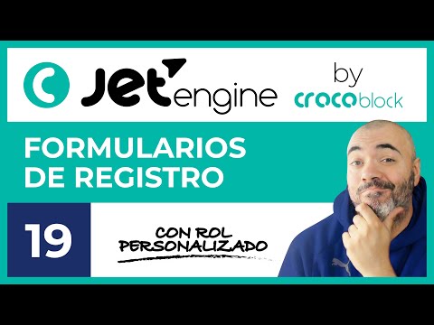Formulario de REGISTRO, ROLES y LOGIN - CURSO de JET ENGINE 2021 #19 - Tutorial en Español