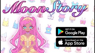 Moon story dress up game anime maker screenshot 4