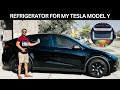 2023 Tesla Model Y New Refrigerator Upgrade with Cool and Heat Mode Full Review