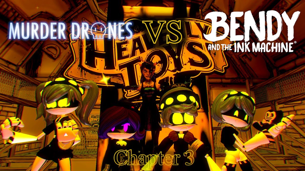 Murder Drones Vs Bendy and the Ink Machine Chapter 3 - Part 1 - YouTube