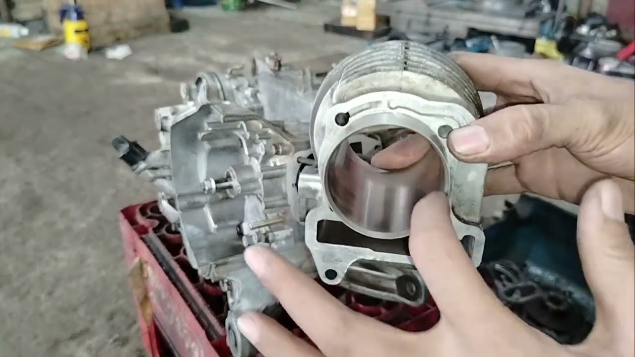 BEAT KARBU PAKAI PISTON CS1 & KLEP SONIC