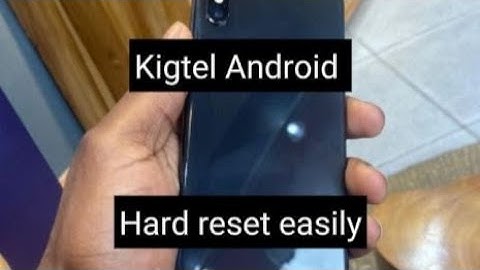 Kgtel R10A hard reset