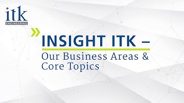 Insight ITK – Our Business Areas & Core Topics