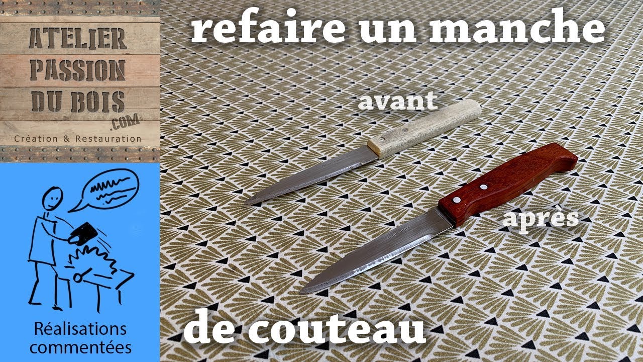 Couteau à changement facile