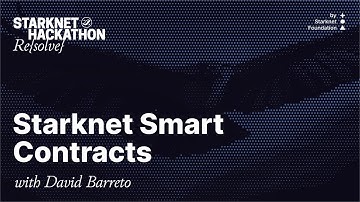 Re{solve} Hackathon Workshop: Starknet Smart Contracts
