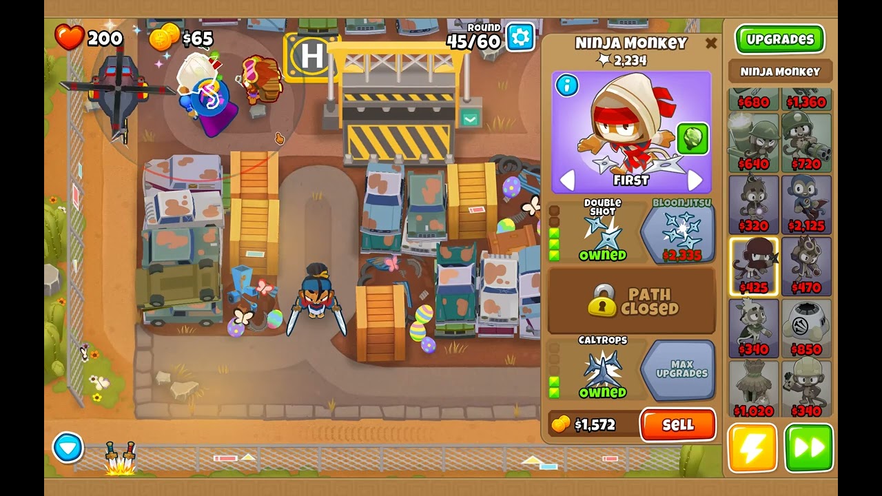 A deflation setup I previously posted here now reaches round 128 : r/btd6