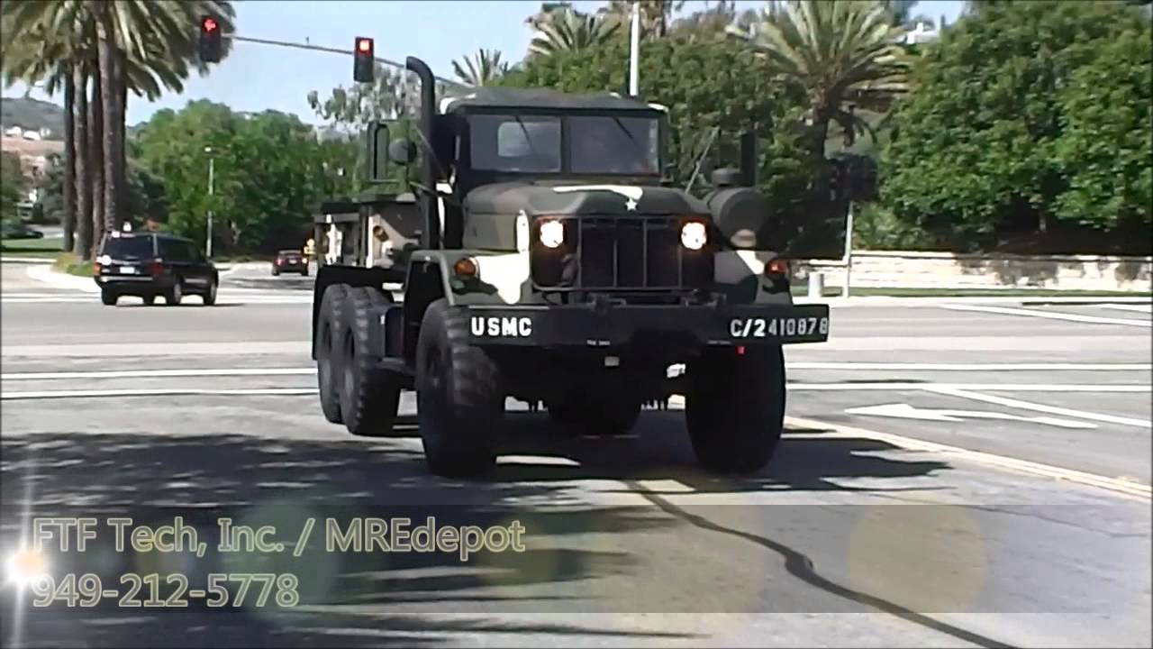 Restored Military M818 Shorty 6X6 Cargo Truck from FTF Tech eBay Seller SCYROS35