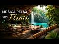 Cascada en 4K con música suave | Sueño reparador en la naturaleza