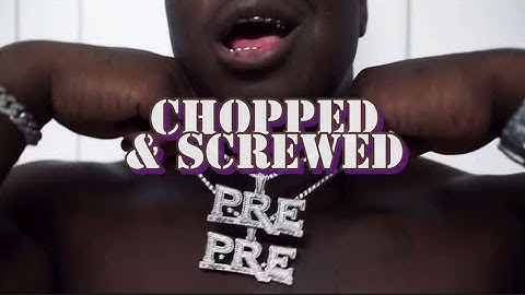 Big Moochie Grape - Clusters (Chopped & Screwed) Official Video @bigmoochiegrape4312