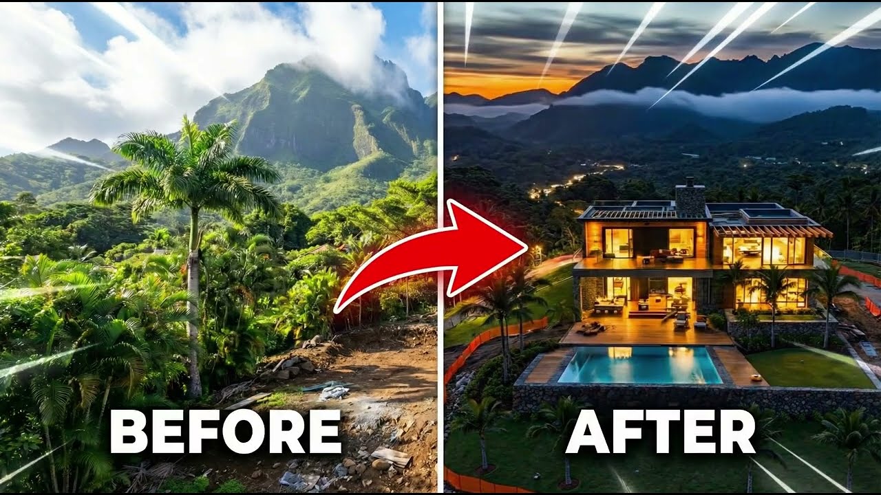 Modern House Build in the Amazonas Jungle 