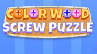 Color Wood Screw Puzzle Mobile Game | Gameplay Android