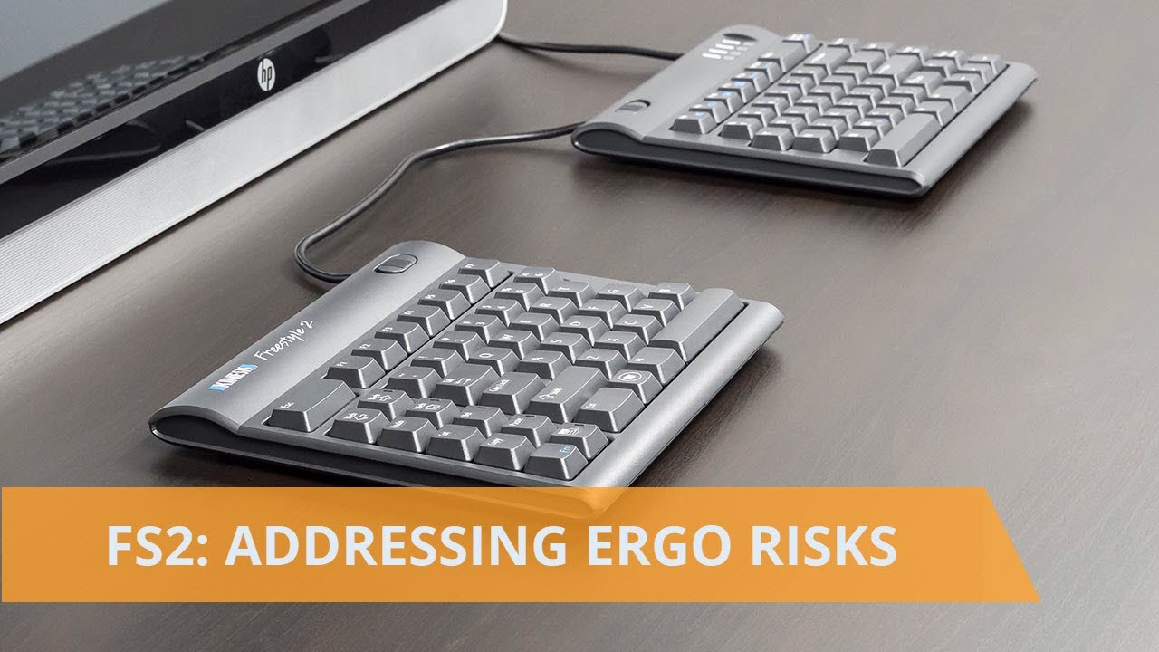 Freestyle2 Split Adjustable Keyboard Addresses Multiple Ergonomic Risk Factors