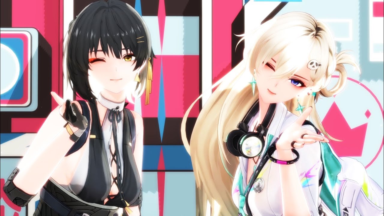 【鳴潮MMD】愛包ダンスホール / 漂泊者＆リンネー