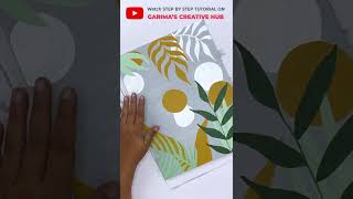 Boho Painting Step By Step| Easiest Acrylic Painting Ever | बोहो पेंटिंग स्टेप बाय स्टेप